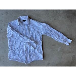 Perry Ellis White Dress Shirt – Size 17 (36/37)